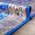 Ковер QUM 2003U blue-cream