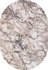 Ковер Armina 3819A grey/brown овал