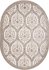 Ковер Atlantis D740 CREAM овал