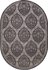 Ковер Serenity D740 DARK GREY овал