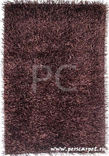 Ковер Poly Shaggy 2101 brown - Размер: 065x130