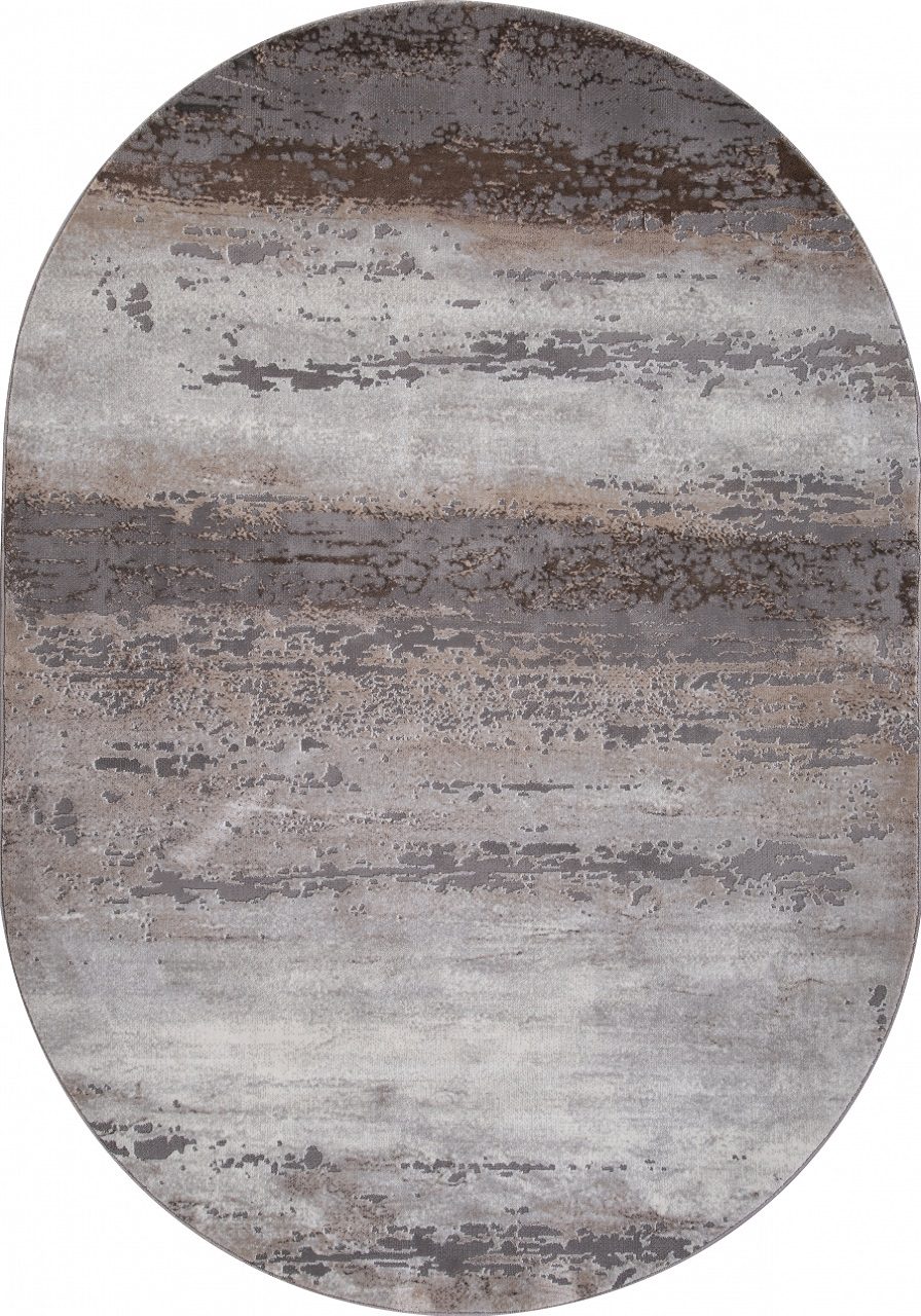 Ковер Graff Merinos 3312 grey-beige овал - Размер: 080x150