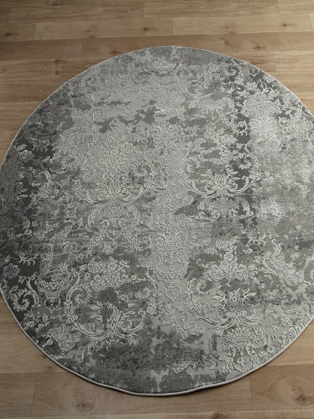 Ковер Armina 3764A grey круг - Размер: 160x160