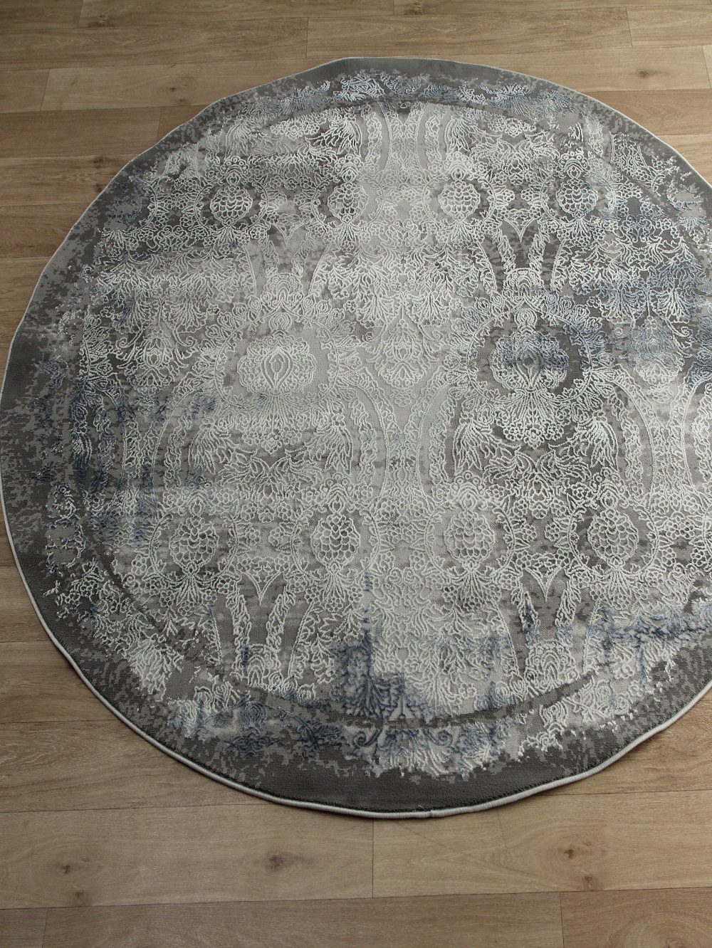 Ковер Armina 3859A blue круг - Размер: 160x160