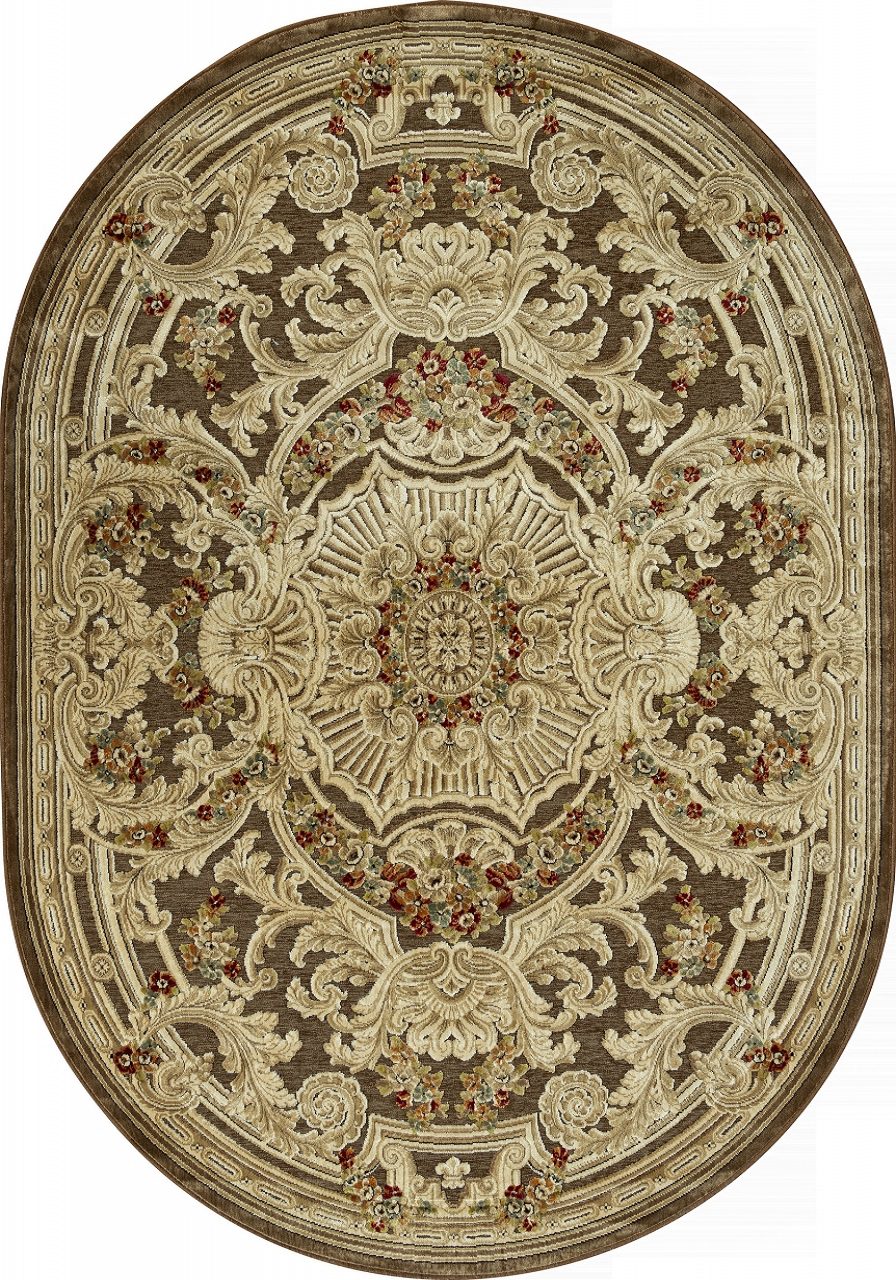 Ковер Genova 38388-7292/71 овал - Размер: 135x195