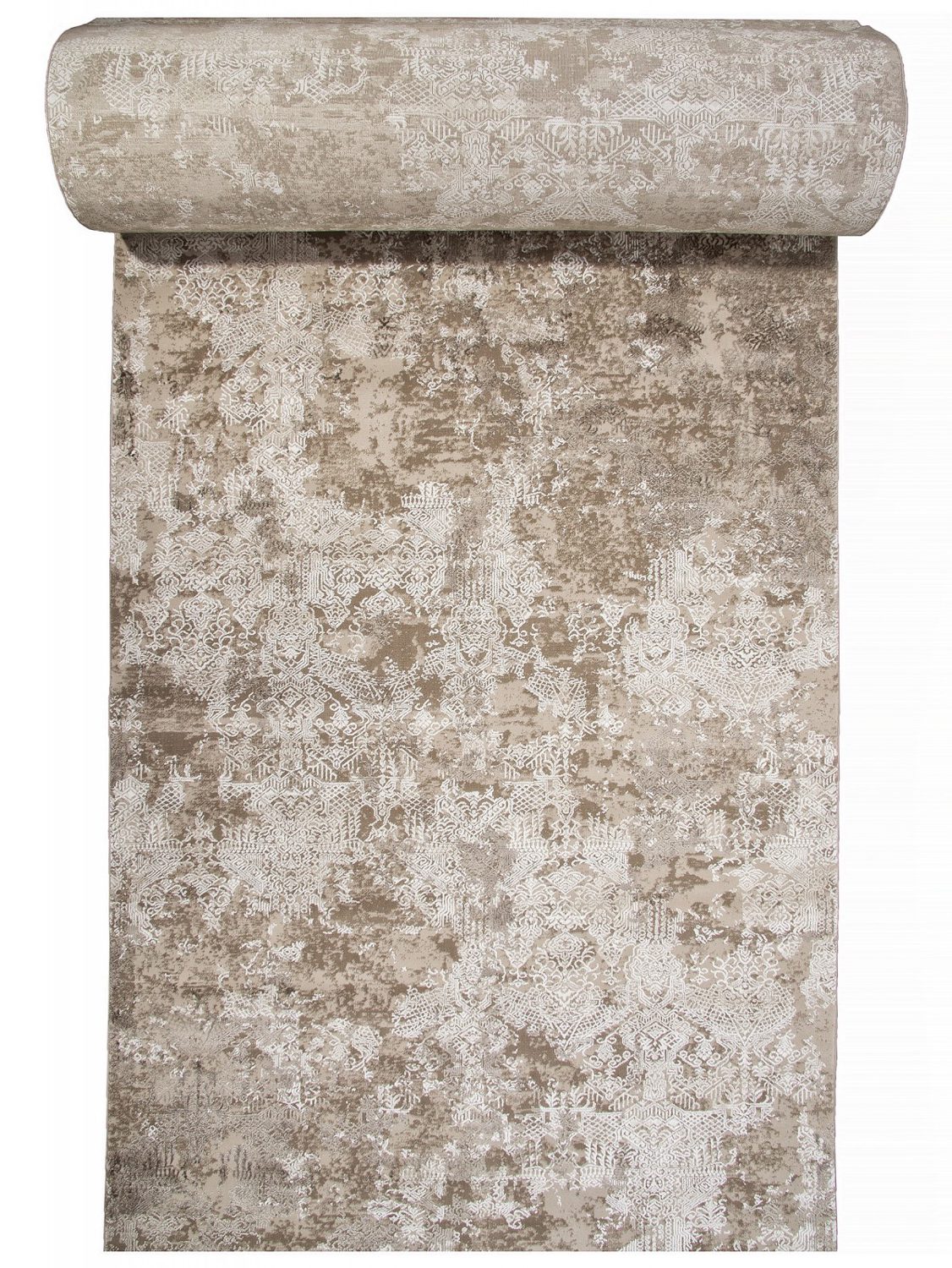 Дорожка Armina 4035B dark brown - Размер: 080x2500