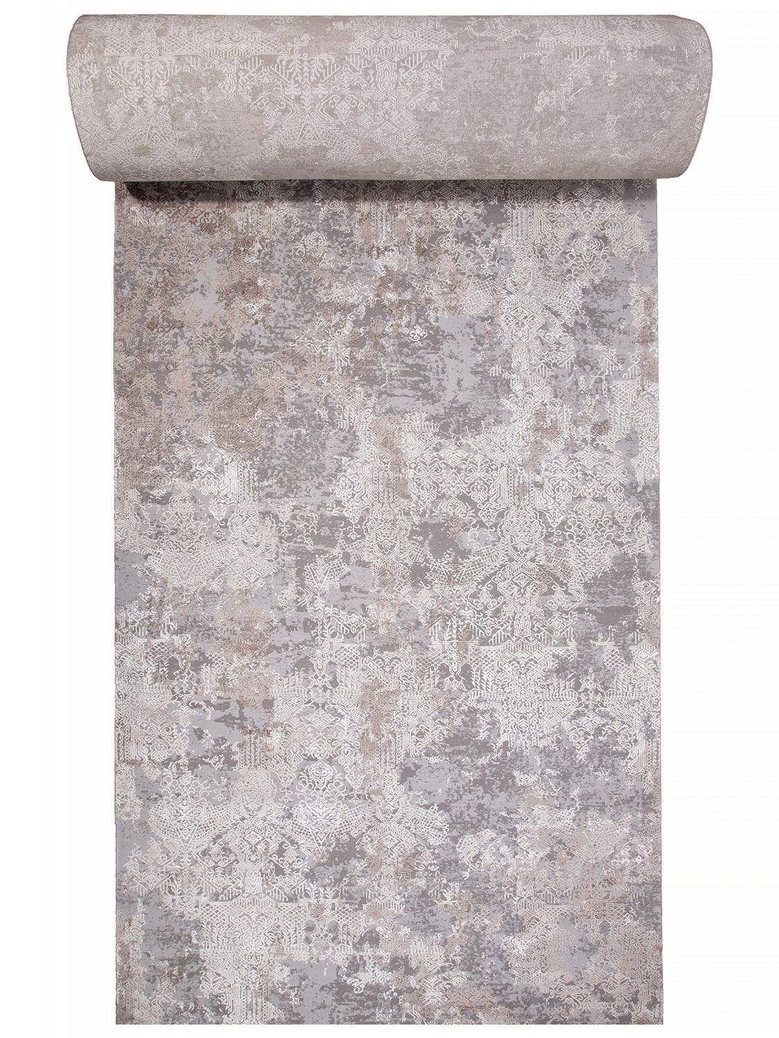 Дорожка Armina 3851С grey/brown - Размер: 080x2500