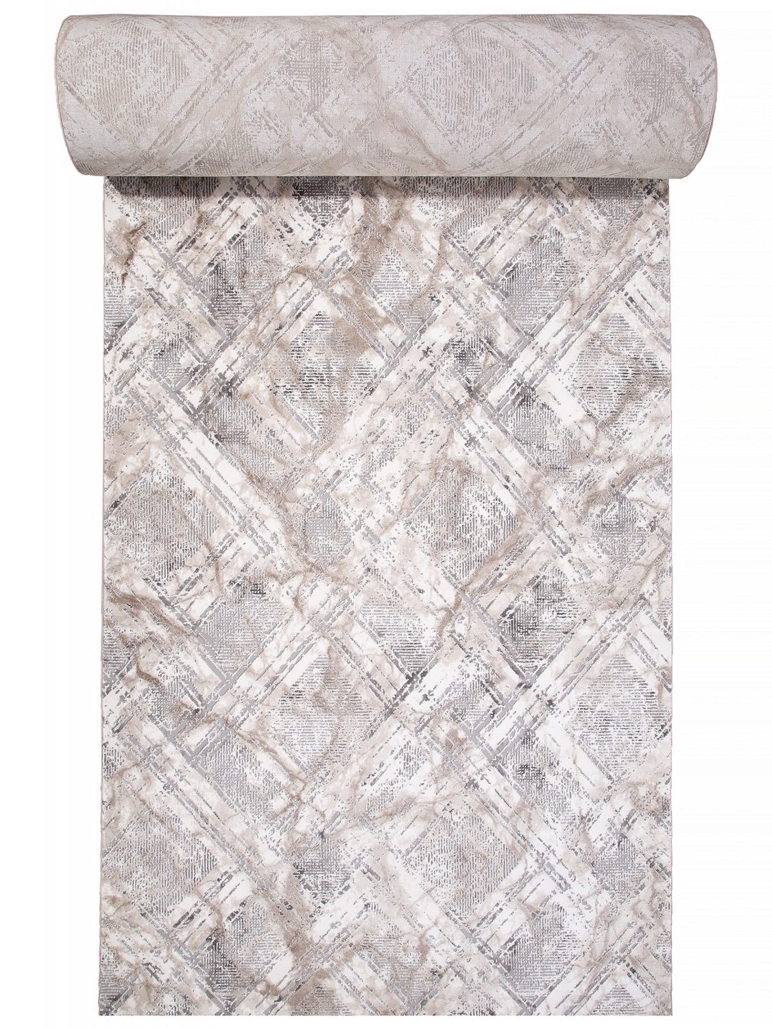 Дорожка Armina 4075G grey - Размер: 080x2500
