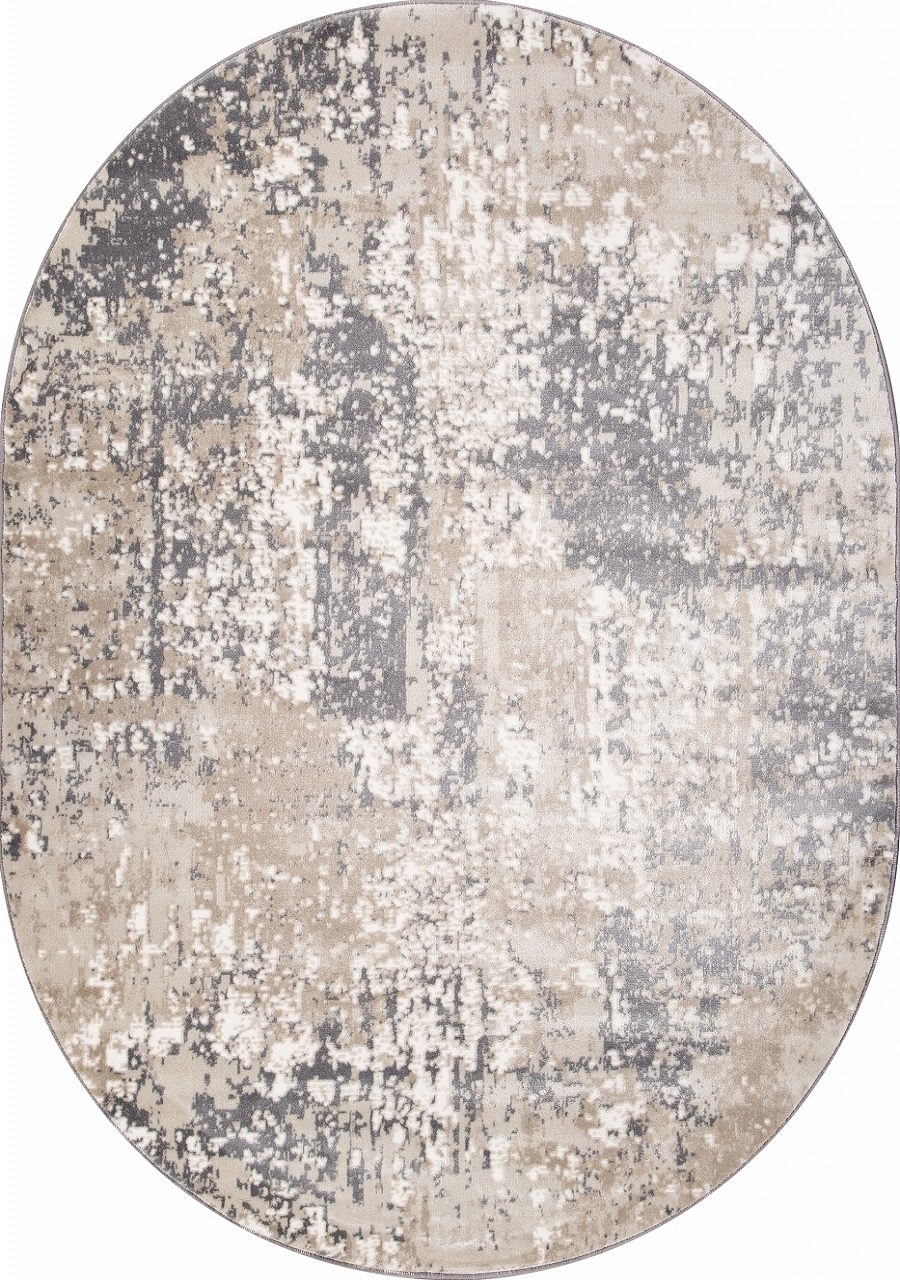 Ковер Atlantis D733 CREAM овал - Размер: 080x140