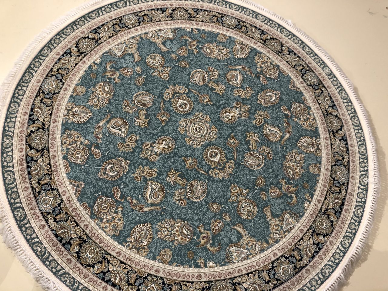 Ковер Farsi 1500 G136 blue круг - Размер: 300x300