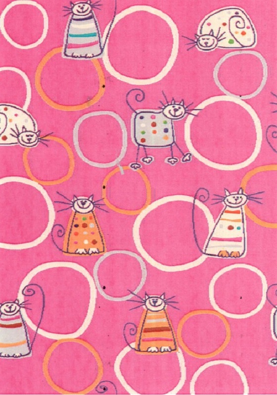 Ковер Funky Feline pink - Размер: 160x220