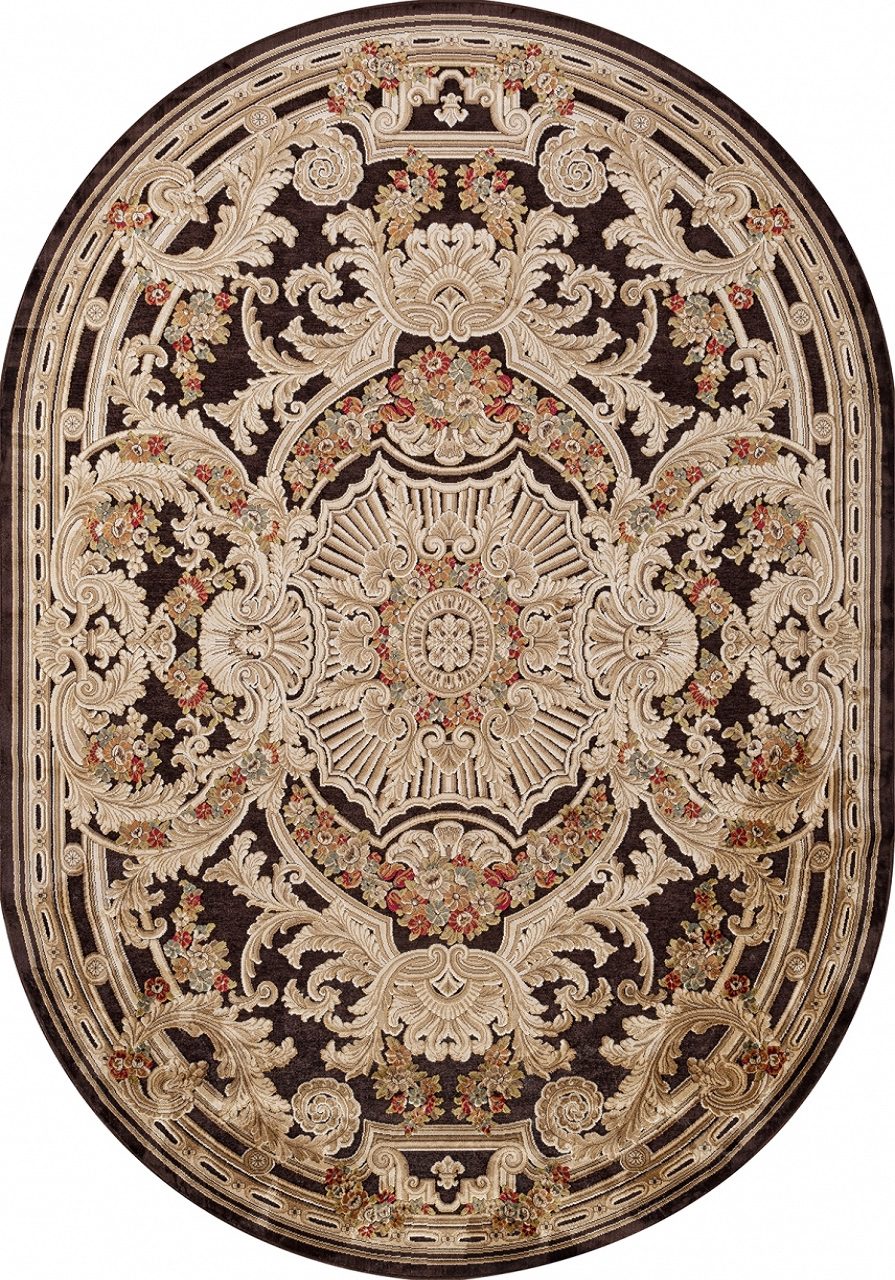 Ковер Genova 38388-7272/70 овал - Размер: 135x195