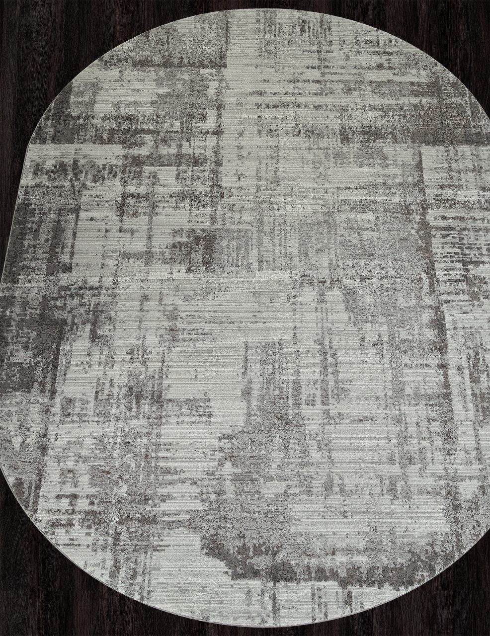 Ковер Graff Merinos F238 grey-beige овал - Размер: 080x150
