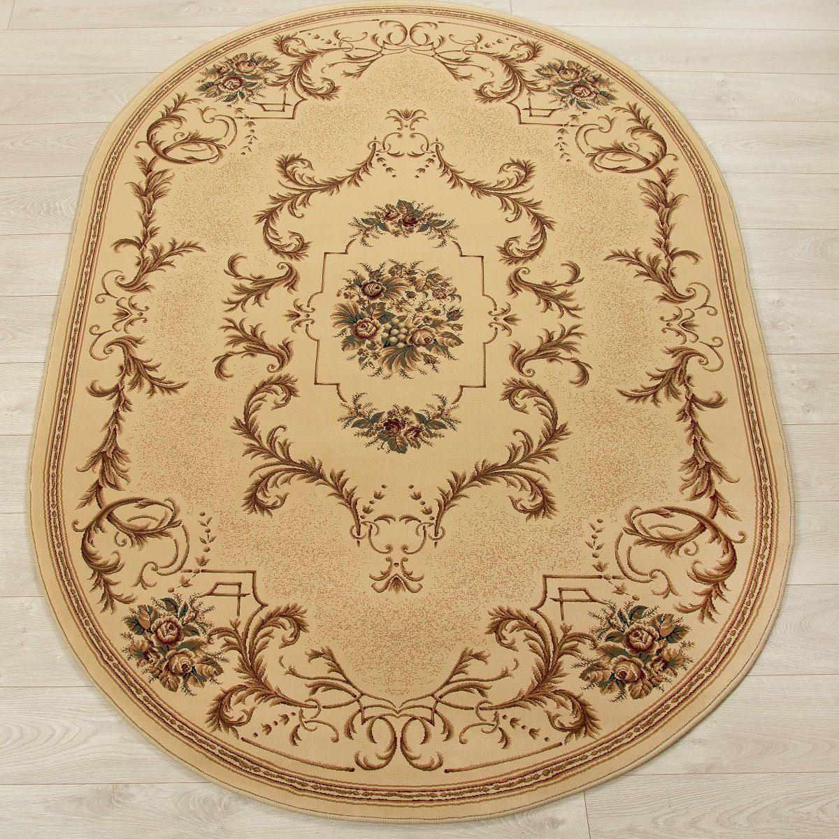 Ковер Кастл 503w овал - Размер: 160x235