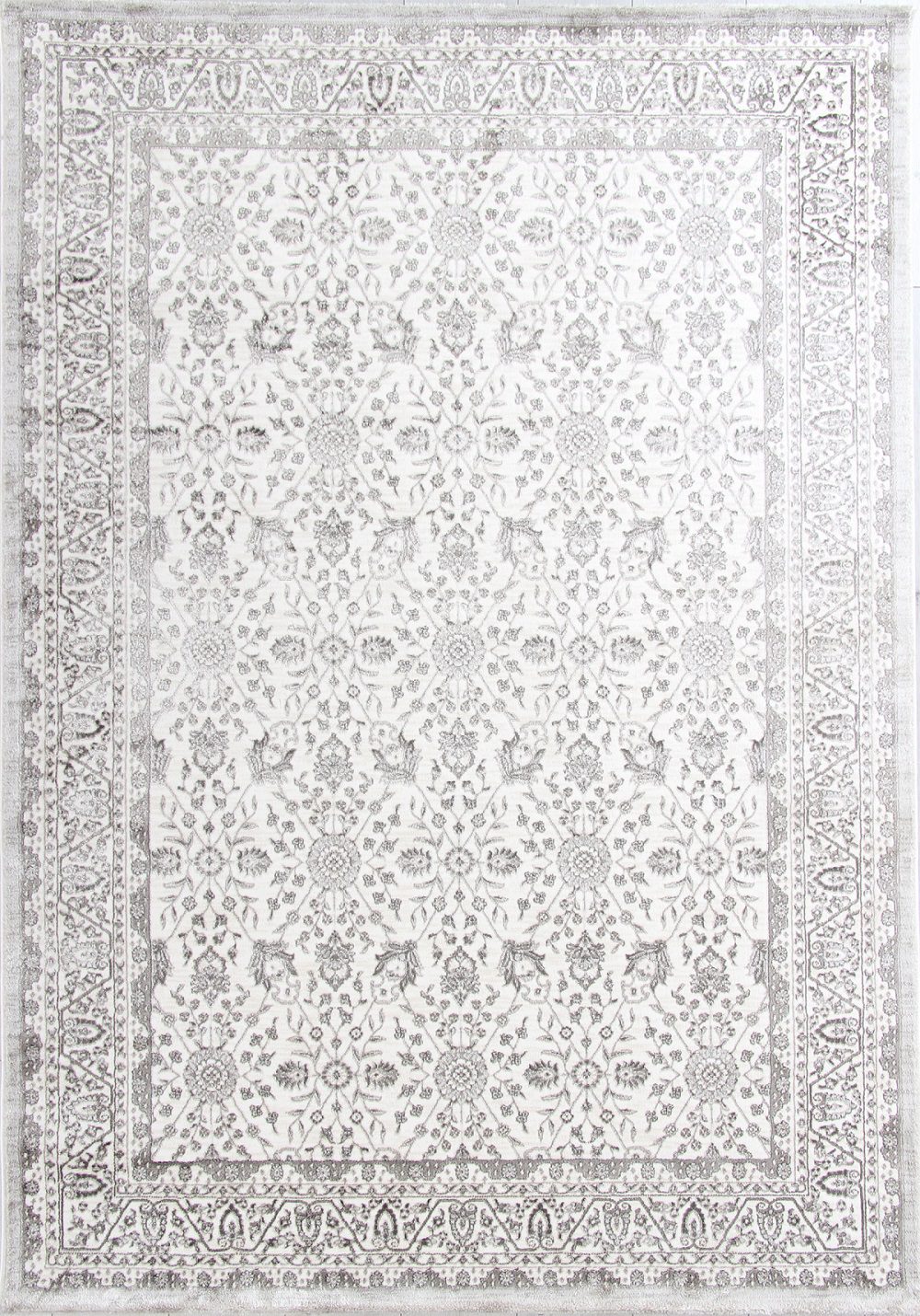 Ковер LILY 9308C S.WHITE/P.CREAM - Размер: 078x150