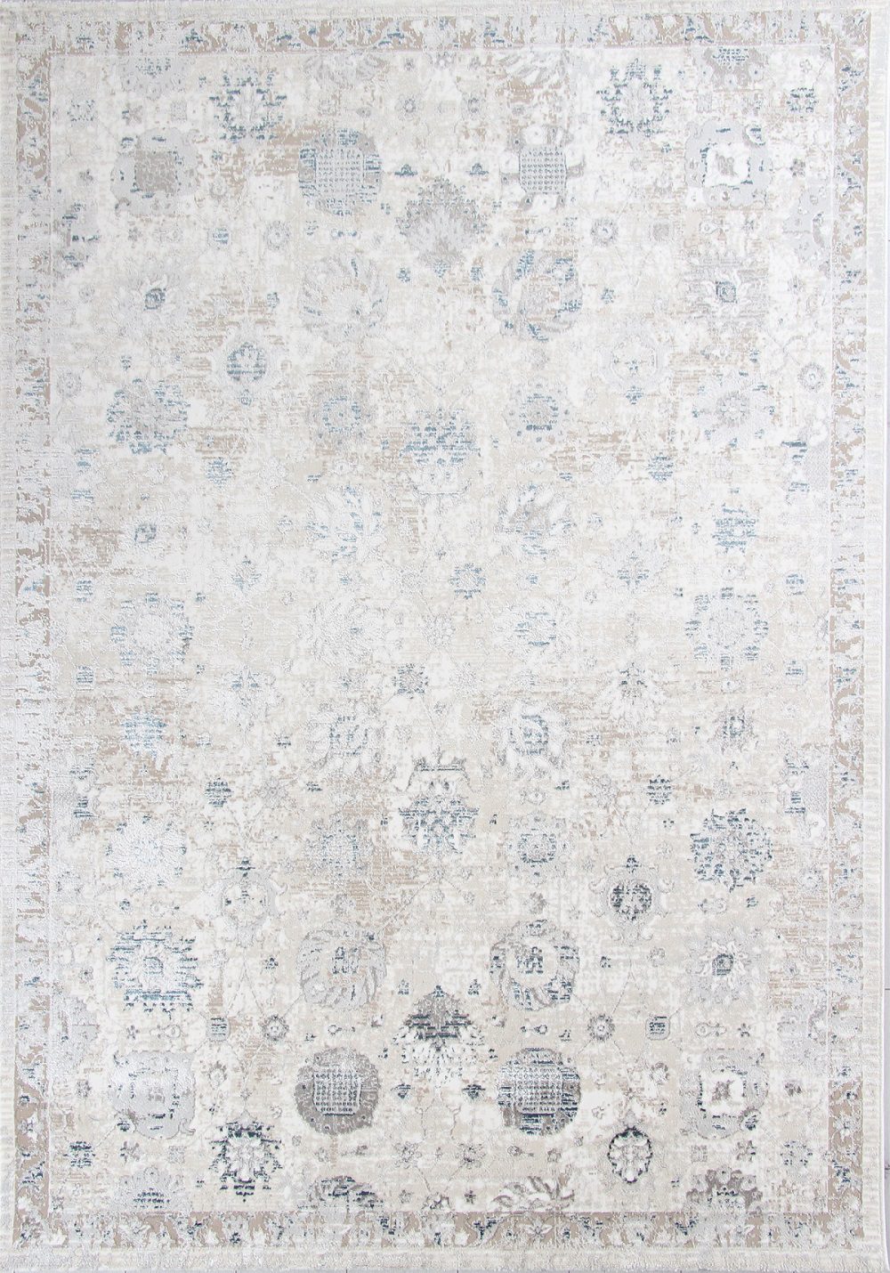 Ковер LILY 9312A S.WHITE/P.LILAC - Размер: 078x150