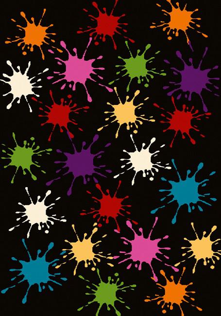 Ковер Funky Luk black - Размер: 080x120