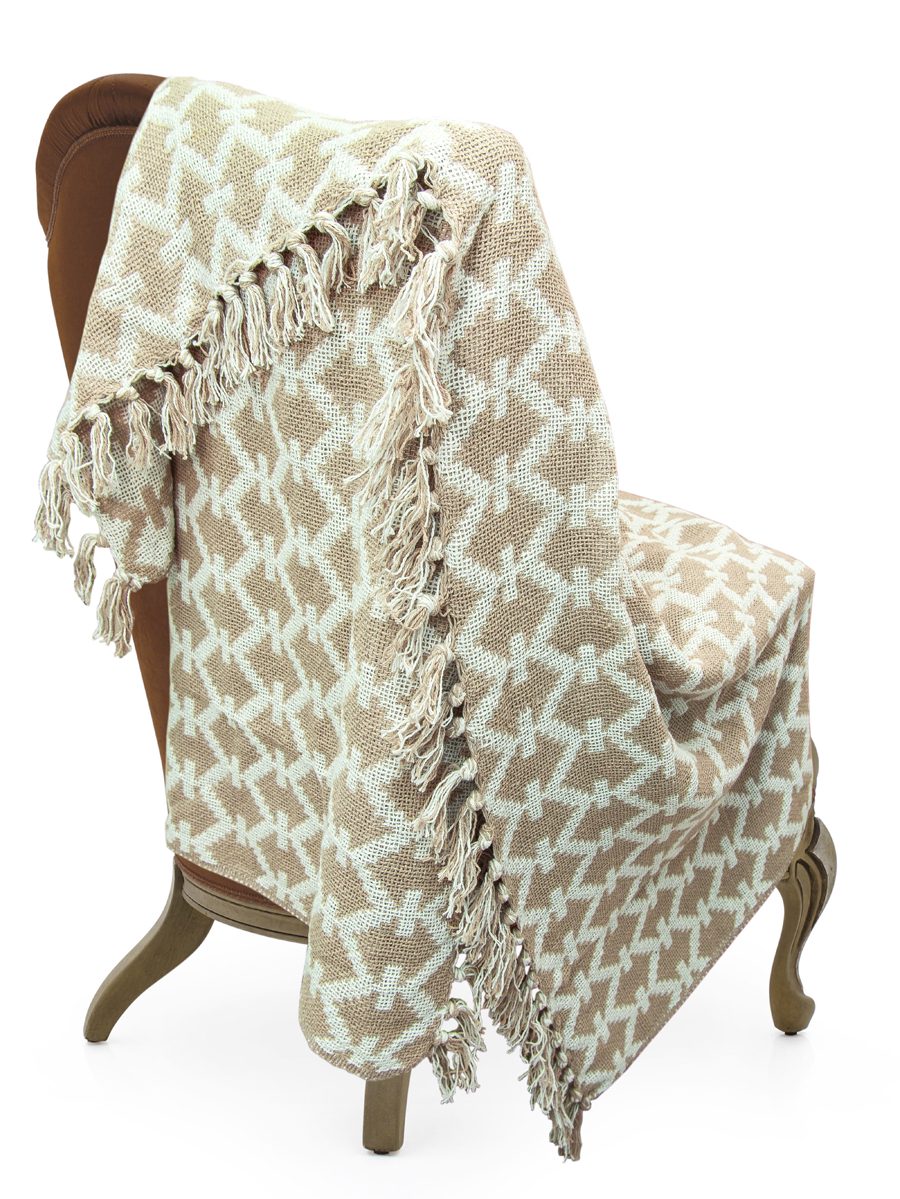 Покрывало Марокко SGTH-1126 Beige - Размер: 140x200