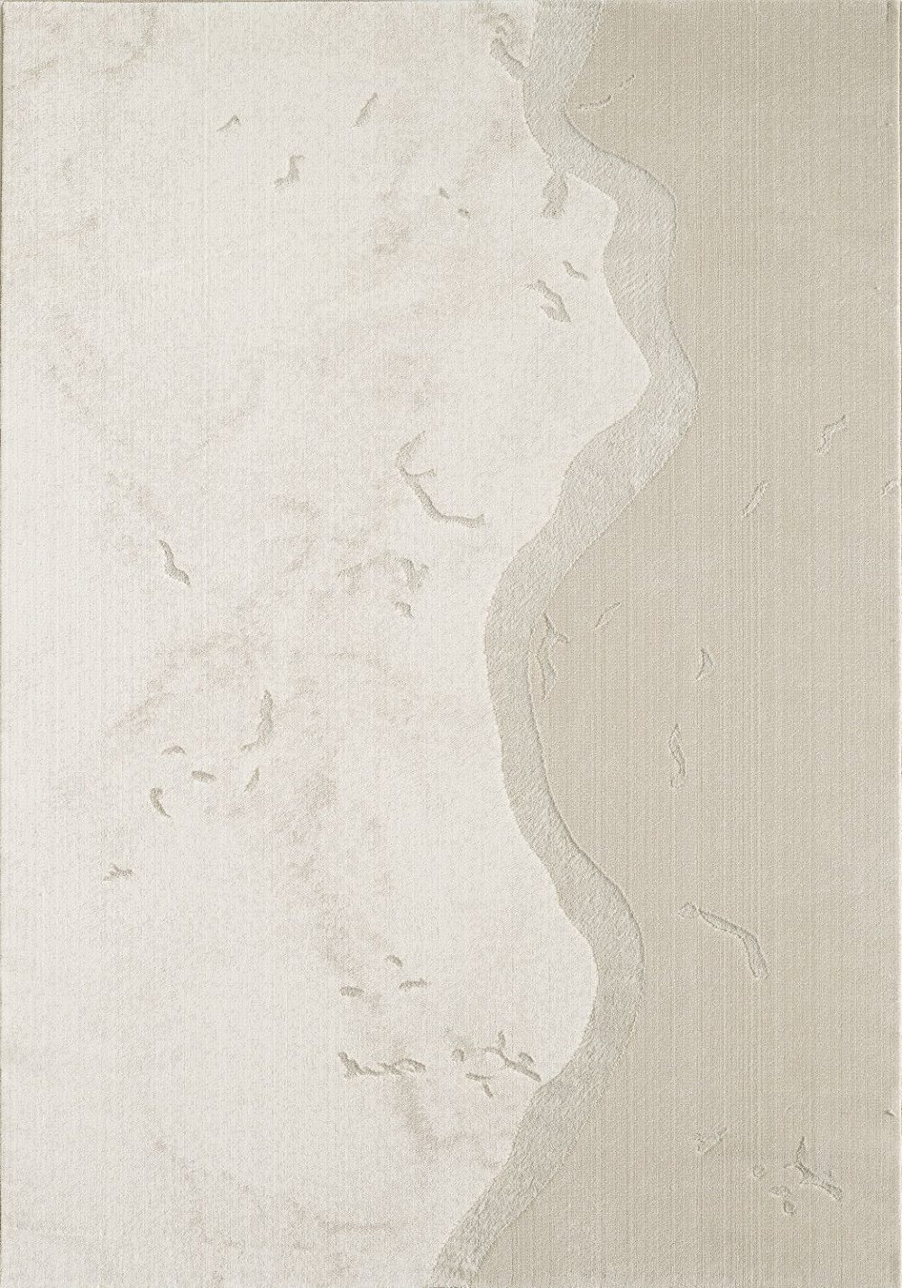 Ковер Planeta 0041A CREAM-CREAM - Размер: 080x150