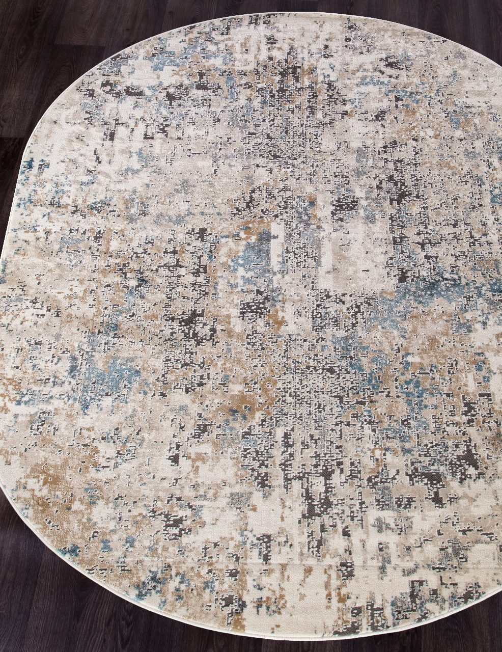 Ковер Serenity D736 BEIGE овал - Размер: 080x140