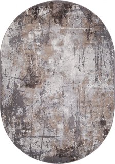 Ковер Graff Merinos 3433 grey-beige овал