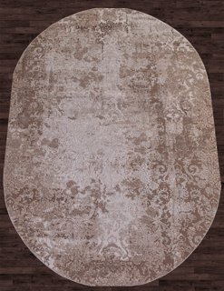 Ковер Armina 3708A brown овал