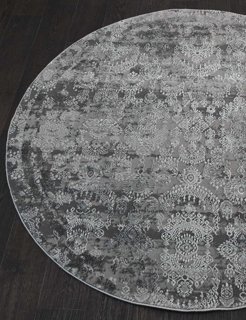 Ковер Armina 3759A grey круг