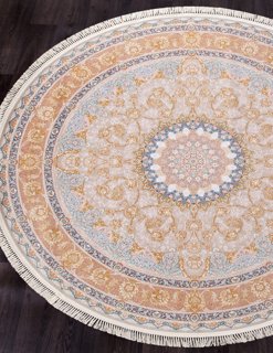 Ковер Farsi 1200 G253 pale blue круг