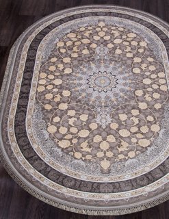 Ковер Farsi/Mashad 1200 G124 Nescafee овал