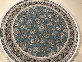 Ковер Farsi 1500 G136 blue круг