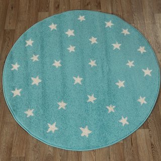 Ковер Funky Top Starf blue круг