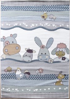 Ковер Sofit 2484 light cream овал