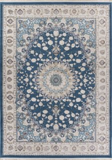Ковер Zarina A050B dark blue - cream